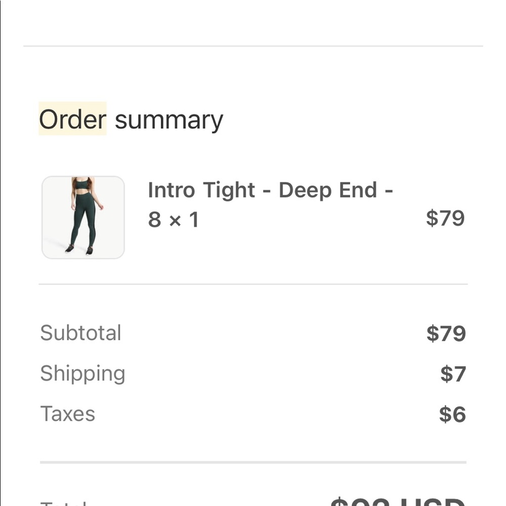 Stori - women’s intro tight